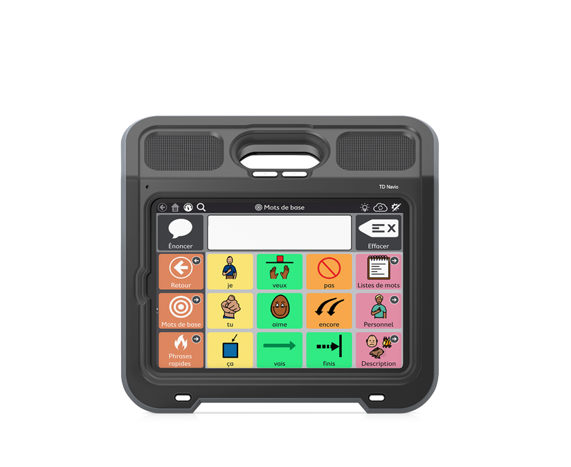 Dispositif de CAA Tobii Dynavox TD Navio Mini