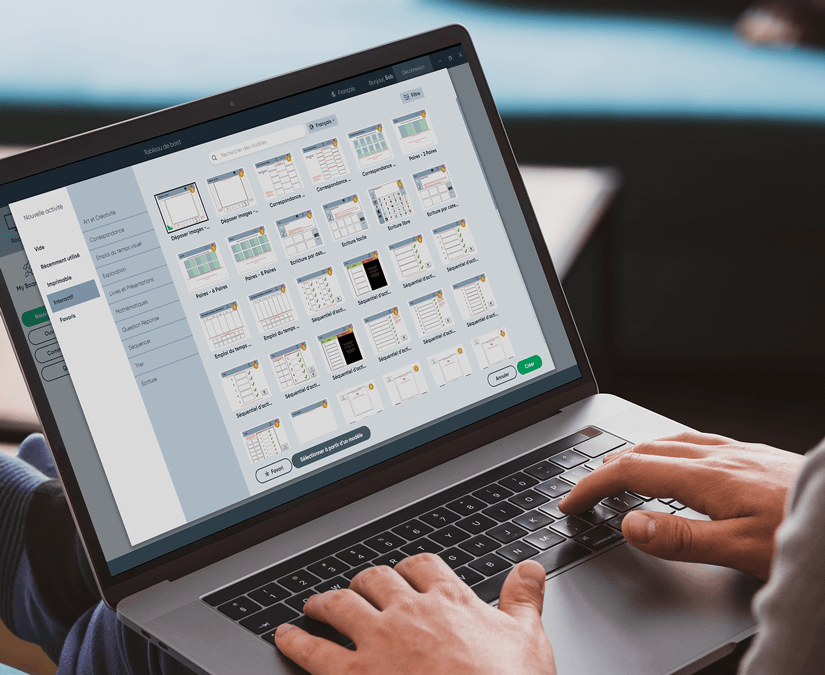 Utilisation de Boardmaker 7 sur un ordinateur portable