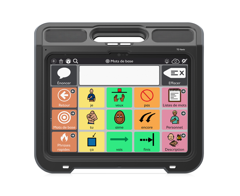 Dispositif de CAA Tobii Dynavox TD Navio Midi