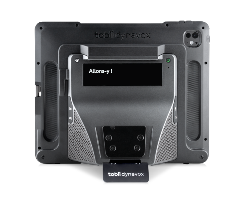 Dispositif de communication Tobii Dynavox TD Pilot vue de dos