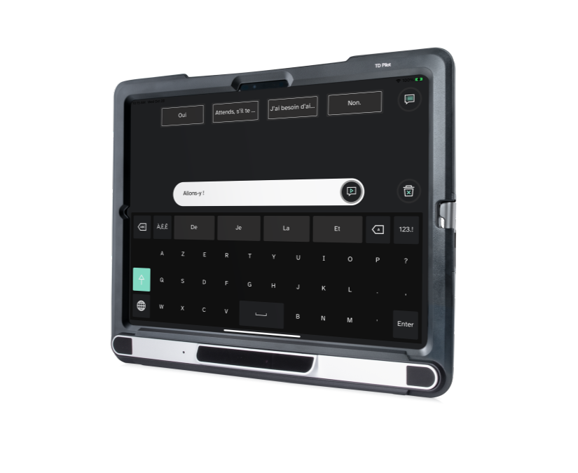 Dispositif de communication Tobii Dynavox TD Pilot avec TD Talk