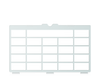 Guide-doigt Tobii Dynavox I-13 pour TD Snap - grille complète 5x5 (grille de vocabulaire 4x5)