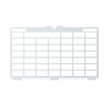 Guide-doigt Tobii Dynavox I-13 pour TD Snap - grille complète 7x7 (grille de vocabulaire 6x6)