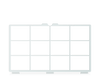 Guide-doigt Tobii Dynavox I-13 pour Communicator - grille de vocabulaire 4x3