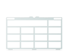 Guide-doigt Tobii Dynavox I-16 pour TD Snap - grille complète 4x4 (grille de vocabulaire 3x3)