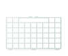 Guide-doigt Tobii Dynavox I-16 pour Communicator - grille complète 9x6