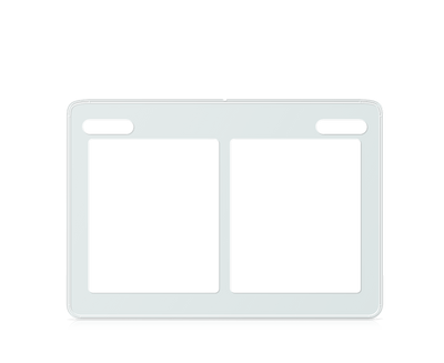TD Snap 1 x 2 grille svec accès au menu