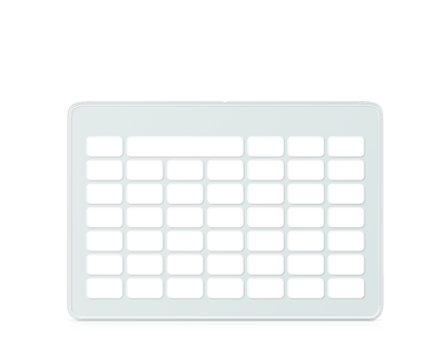TD Snap 7 x 7 grille avec fenêtre de messages