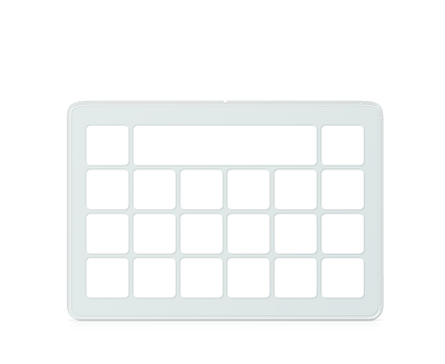 Communicator 5 6 x 4 grille avec fenêtre de messages