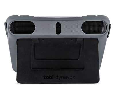 Coque de protection avec porte-guide-doigt intégré pour Tobii Dynavox I-110, béquille dépliée