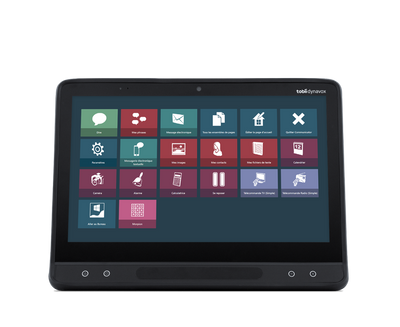 Dispositif de communication Tobii Dynavox I-Series – vue frontale