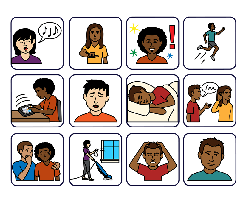 Exemples de Thin Line PCS de Tobii Dynavox