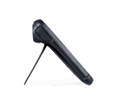 Side view of Tobii Dynavox TD I-110 speech generating device