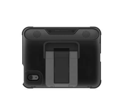 Tobii Dynavox SC tablet Mini vue arrière avec poignée et béquille