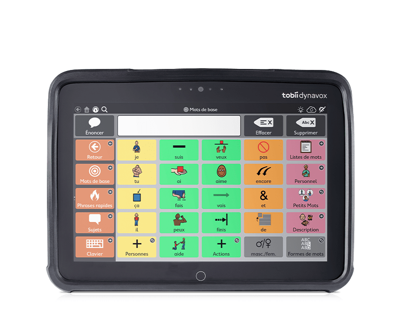 Aides techniques pour CAA Tobii Dynavox FR